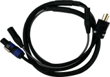 DH-UPX U-Ground to powerCON & XLR Hybrid Cables