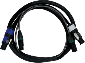 DH-PPX5 powerCON & 5pin XLR Hybrid Cables