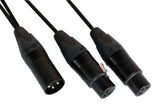 CY 1MX2FX Splitter Cables