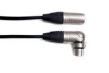 NFRXX Tour Series Microphone Cables - XLR M to XLR F Connectors, Right Angle